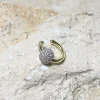 Yuvarlak Zirkon Toplu Earcuff