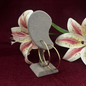 Çelik Orta Halka Küpe Gold