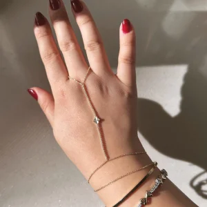 Çelik Taşlı Zarif Şahmeran Gold