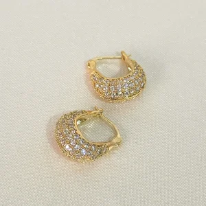 VIP Zirkon Gold Küpe