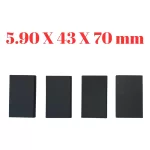 Bartech Kuru Süt Sağım Makinesi Fiber Kömür Paleti 5.90*43*70 Mm (4 Adet)