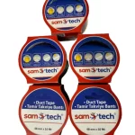 Sam-Tech Tamir Bantı 48mm x 10Mt Siyah 5 Li