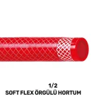 Sgs 1/2 Softlex Örgülü Hortum 20 MT