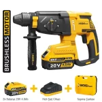 Sgs 5521 Şarjlı Kırıcı Delici Matkap Seti 20 Volt 4 Ah Kömürsüz Motor