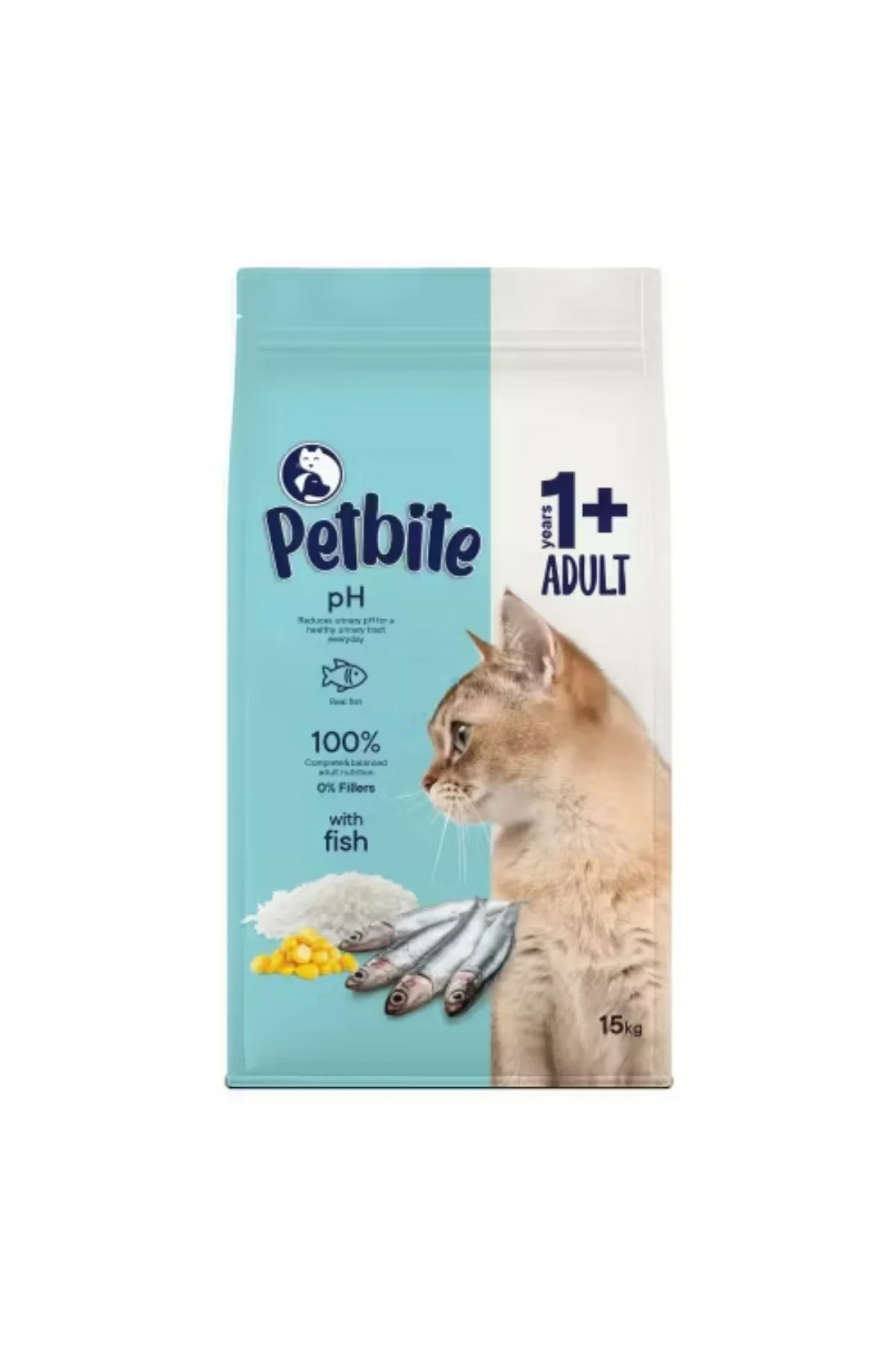 Petbite Yetişkin Balıklı Kedi Maması 15 Kg