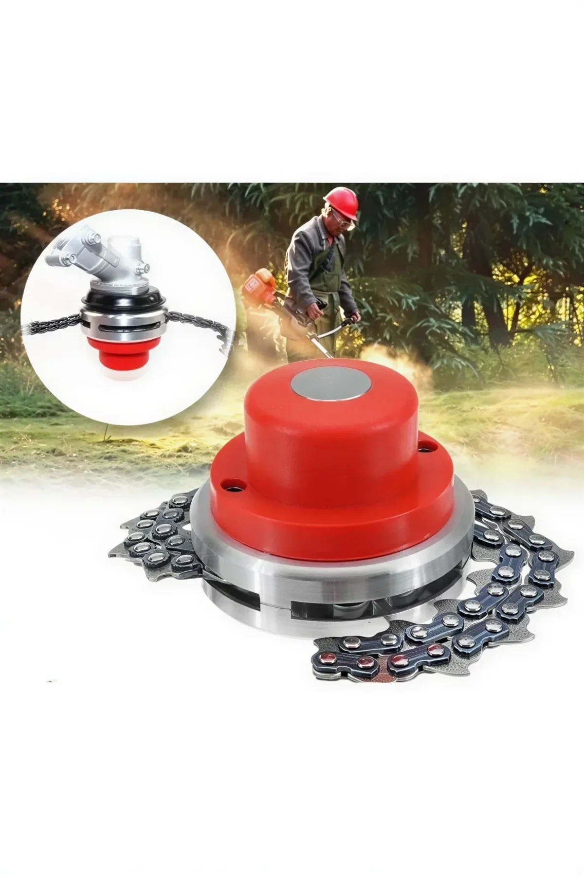 Veta VT07103 Tırpan Başlığı Zincirli Üniversal (2 Adet)