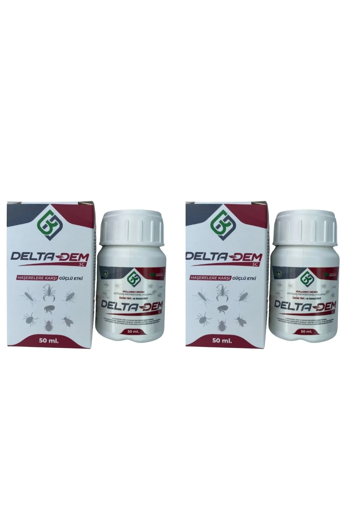 Deltadem SC Kokusuz Haşere Böcek İlacı 50 ML (2 Adet)