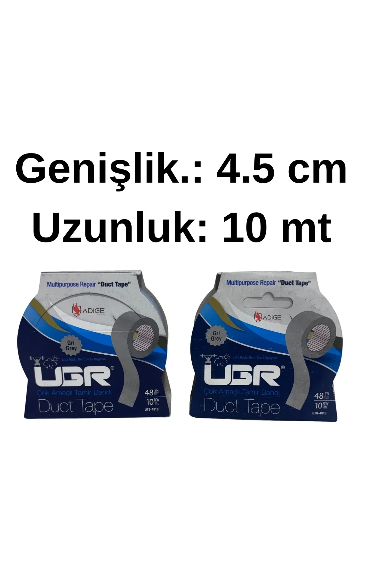 Adige Branda Tamir Bandı 2 Adet (Gri)
