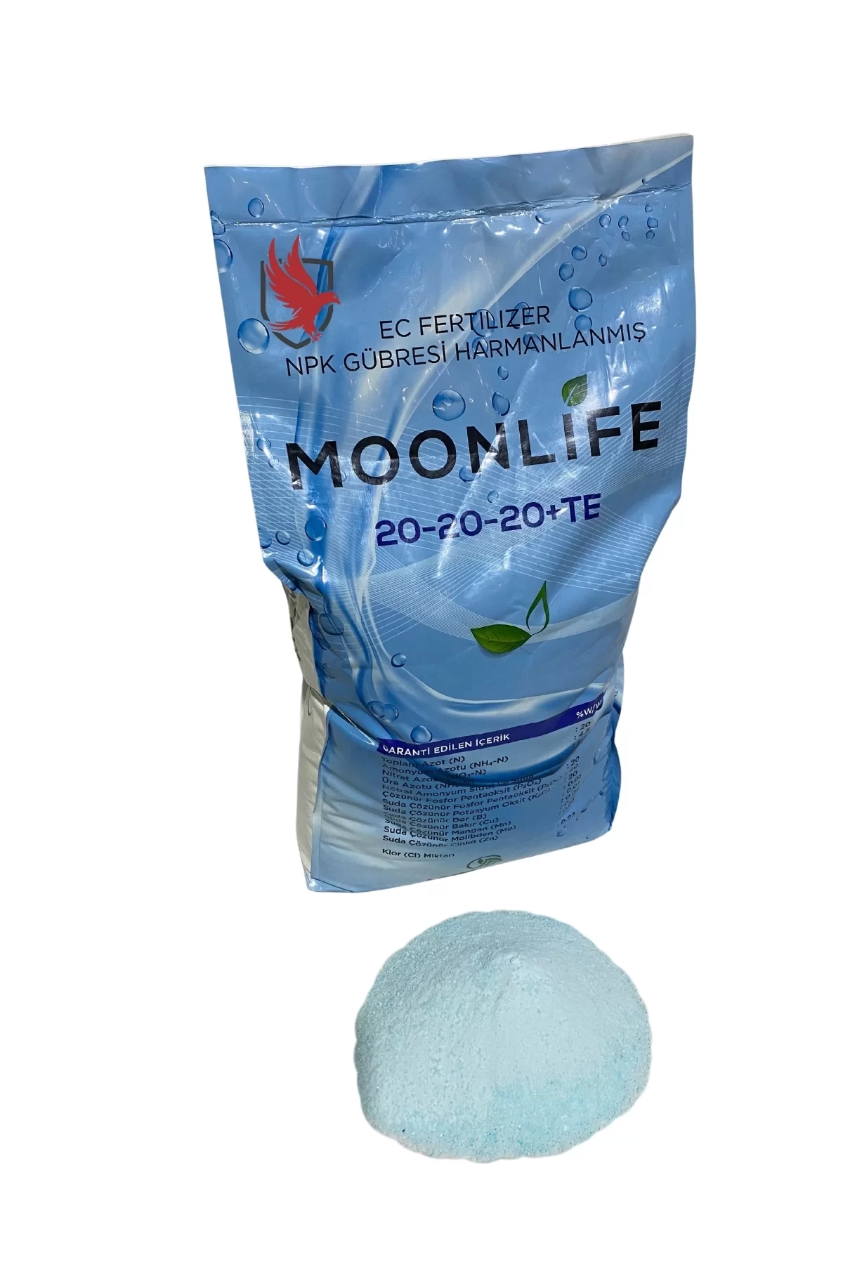 Agromoon Moonlife 20-20-20+Me NPK Sıvı Damlama Gübresi 15 Kg