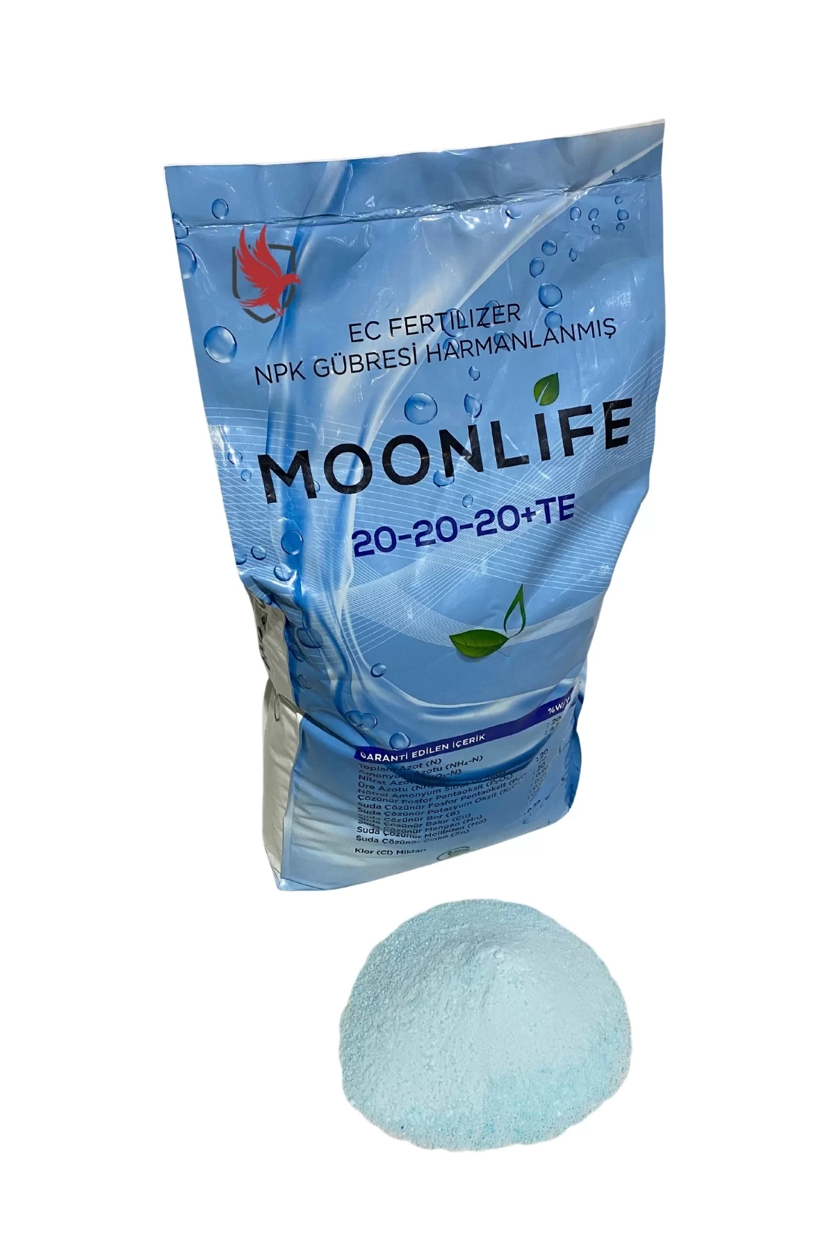 Agromoon Moonlife 20-20-20+Me NPK Sıvı Damlama Gübresi 15 Kg