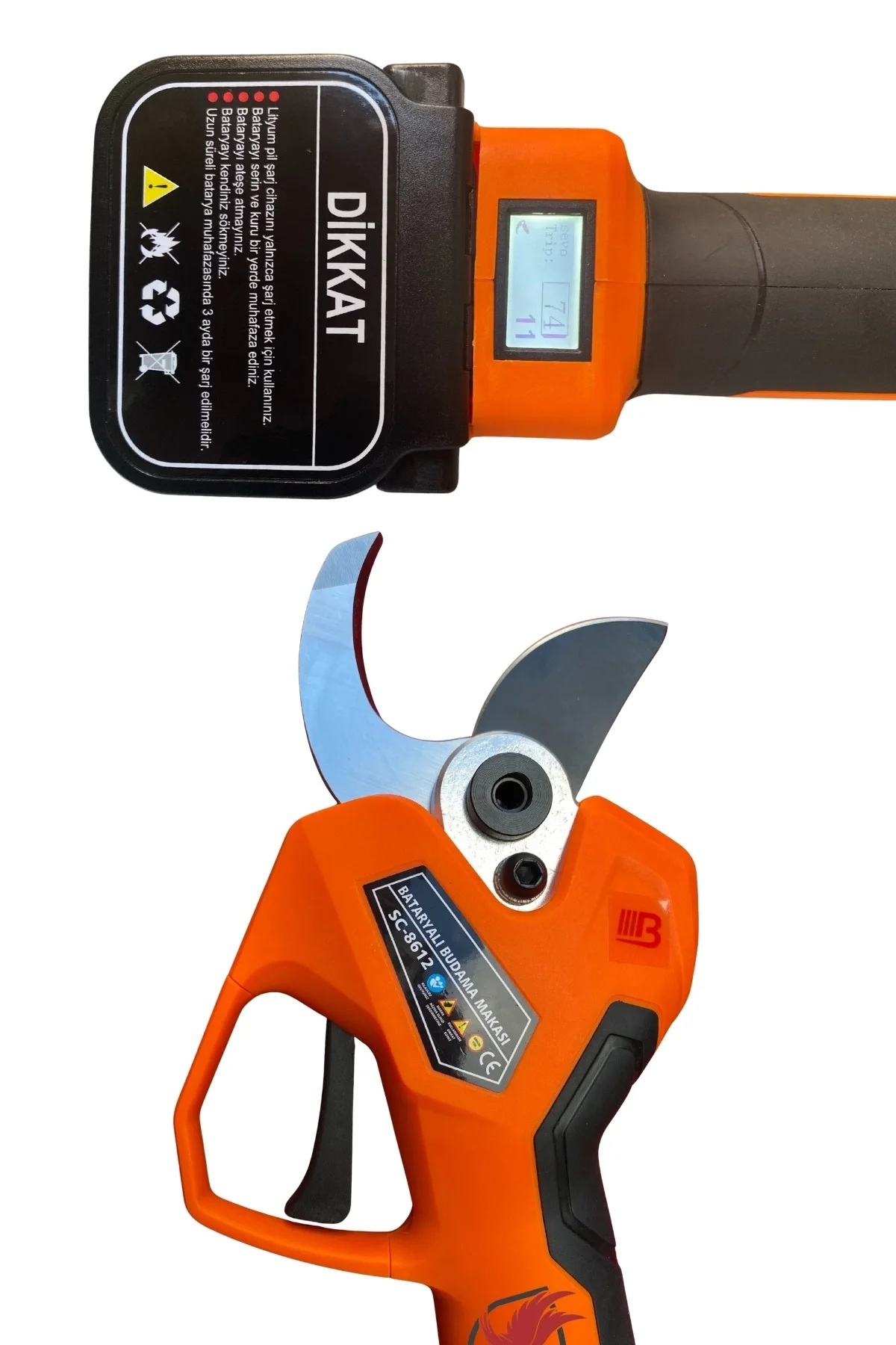 Bartech Çift Bataryalı 45mm Budama Makası 25.2 V 4 Ah