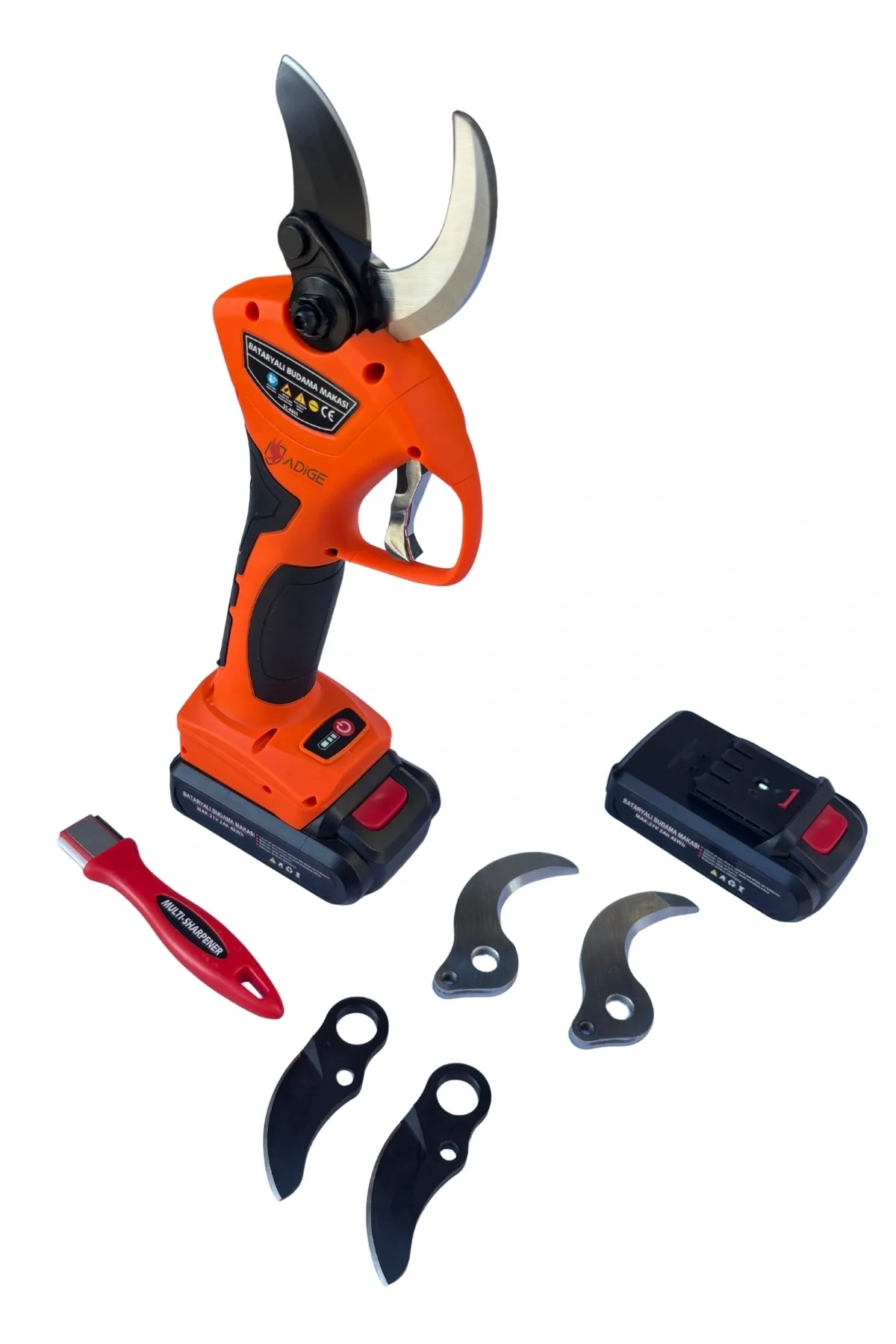 Bartech SC-8605 40MM Sensörlü Akülü Budama Makası 21V 2AH Çift Akülü