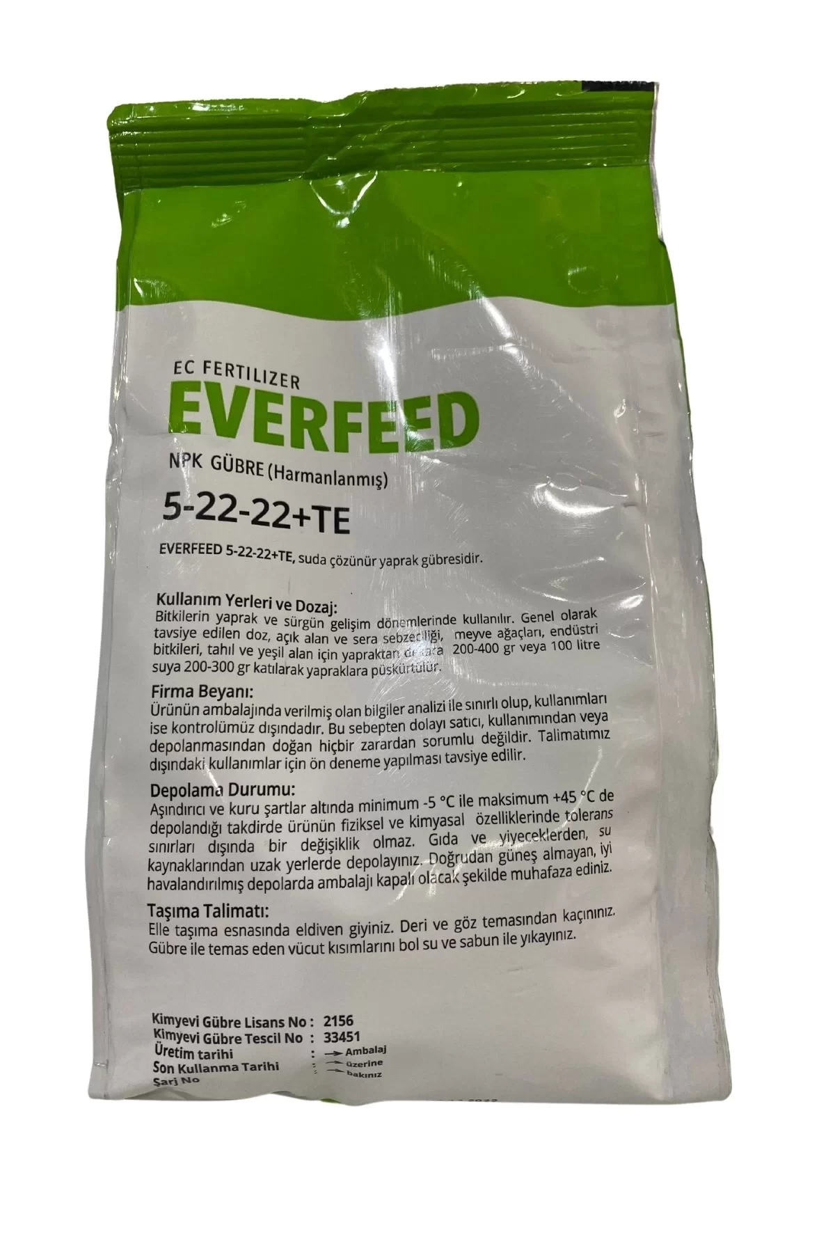 Everfeed Npk Gübre 5-22-22+TE 1 Kg