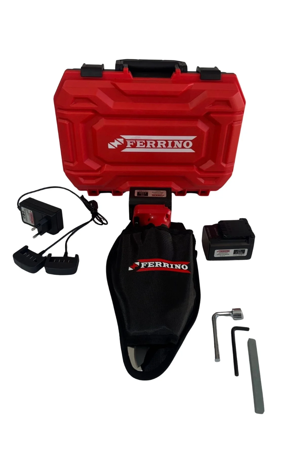 Ferrino G02-SE4 Akülü Budama Makası 4 Cm Sensörlü Ekranlı