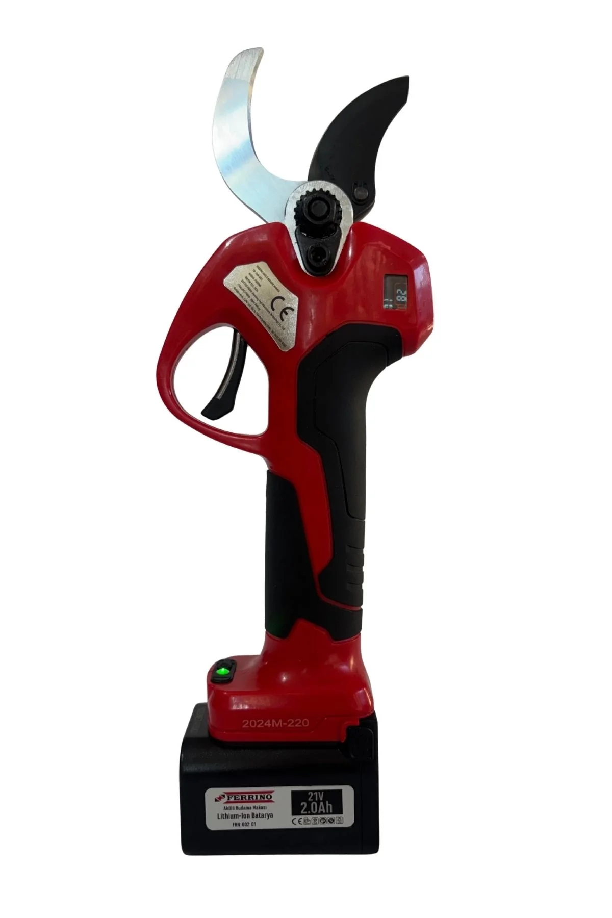 Ferrino G02-SE4 Akülü Budama Makası 4 Cm Sensörlü Ekranlı