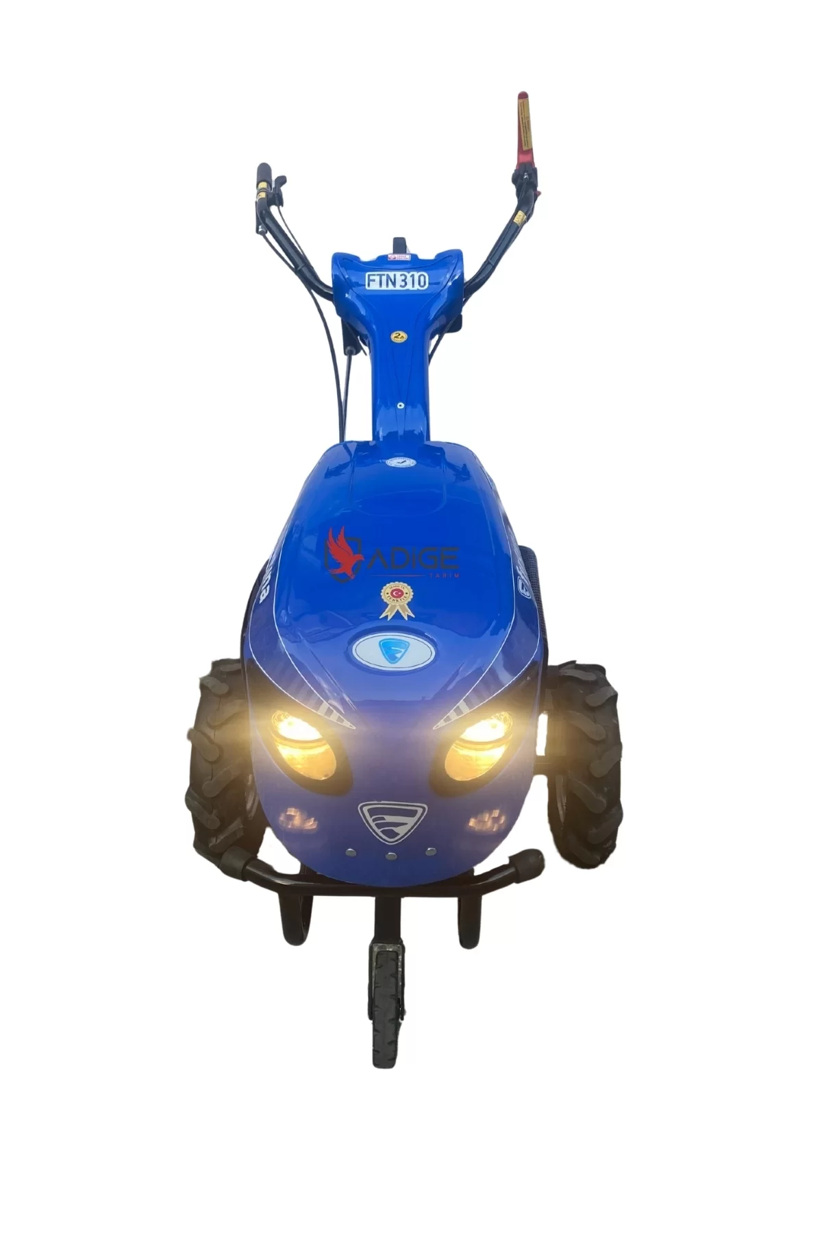 Fırtına 310 Dizel Çapa Makinesi Marşlı Farlı 7 Hp (Teker Takımlı)