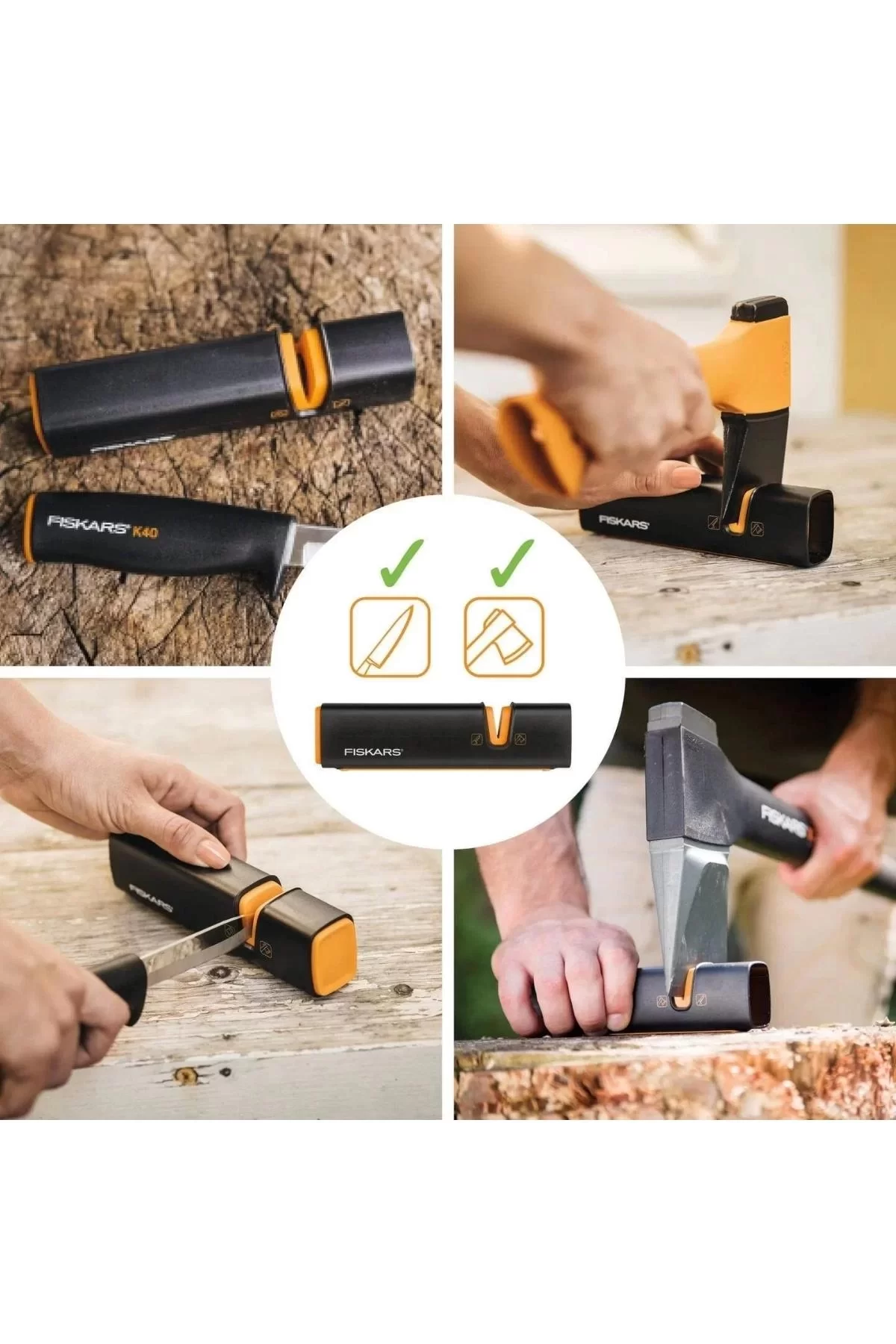 Fiskars Xsharp Balta Bıçak Bileme Aparatı 100601