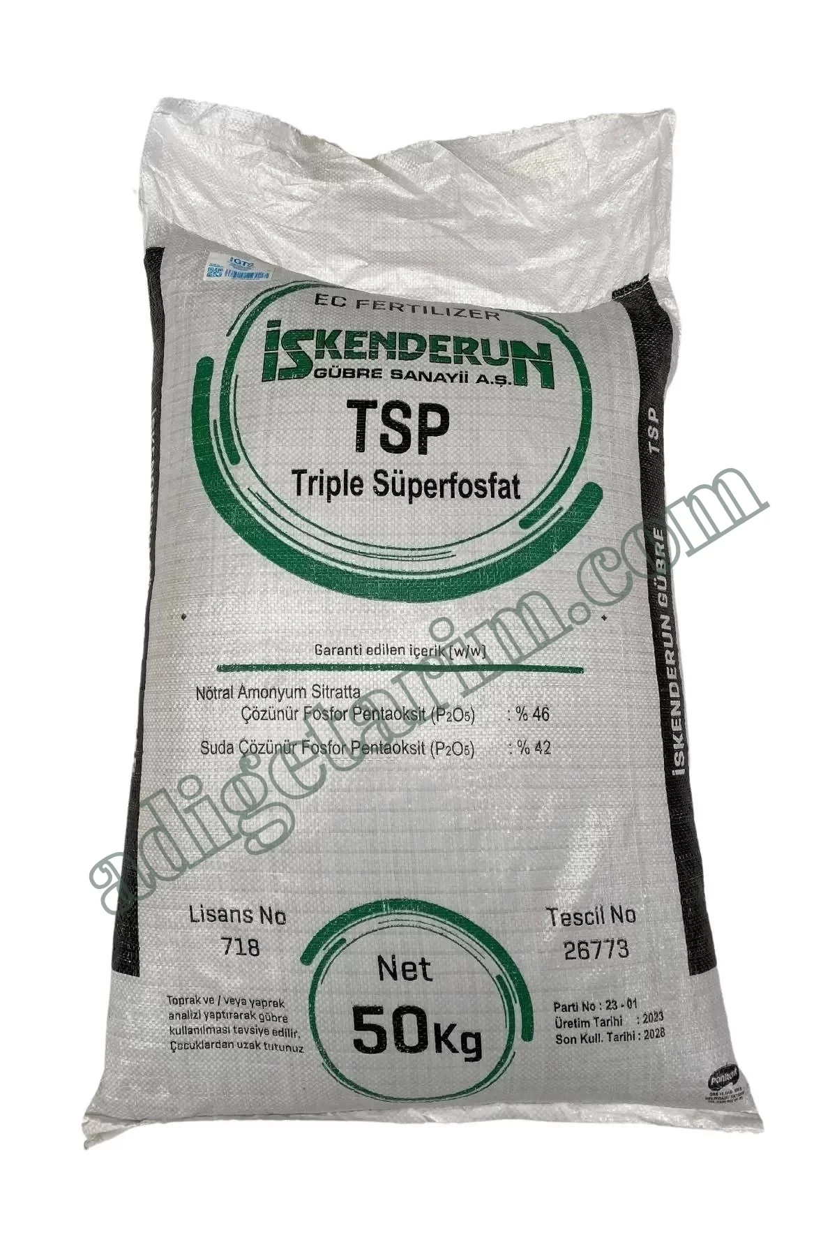 İskenderun Tsp Gübre 50 Kg