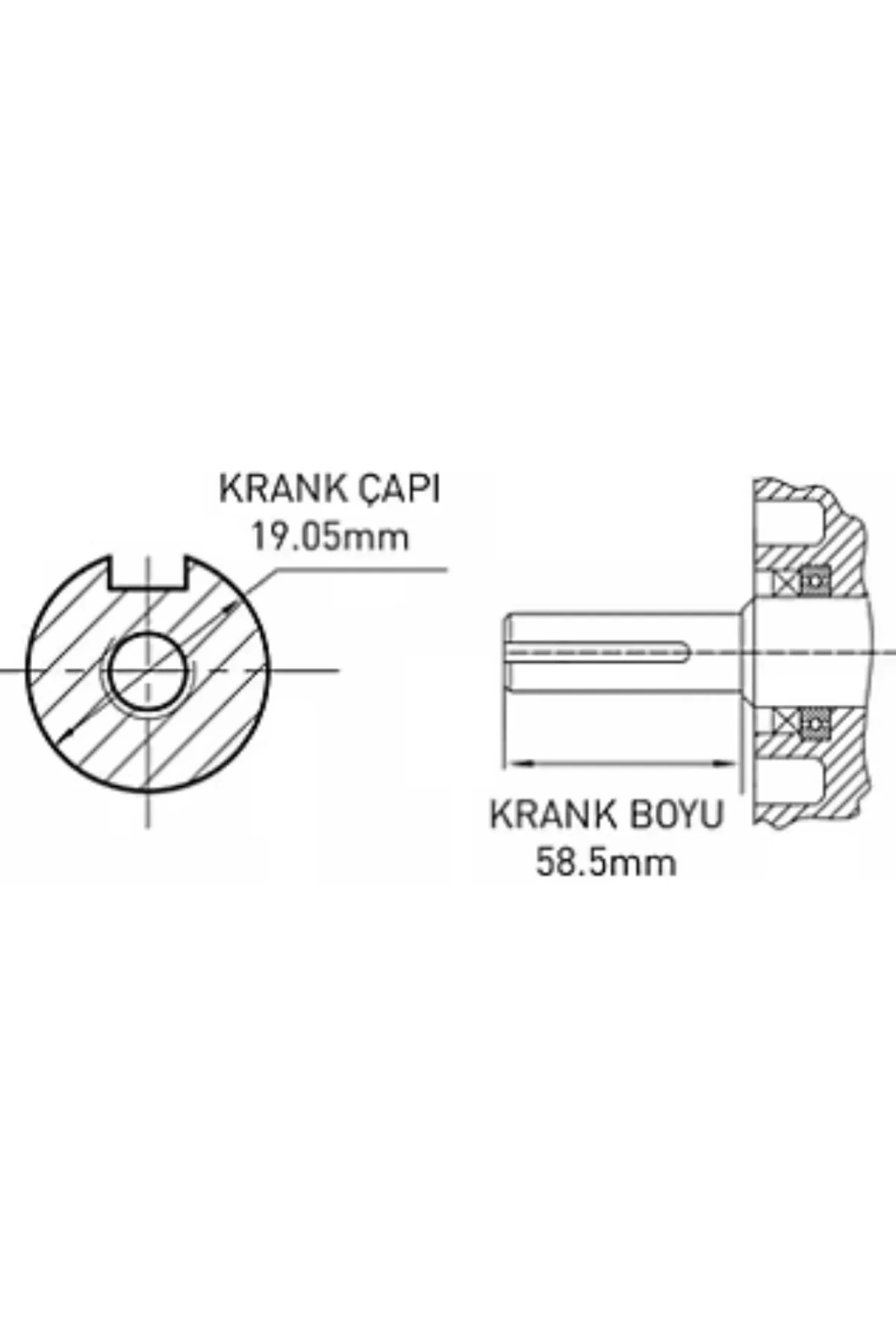 Kama GK210 Benzinli Motor 7 Hp