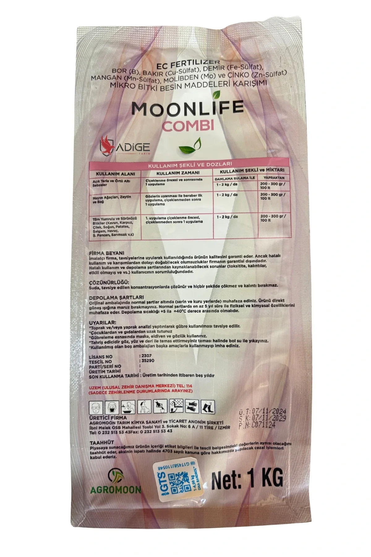 Moonlife Combi Sıvı Gübre