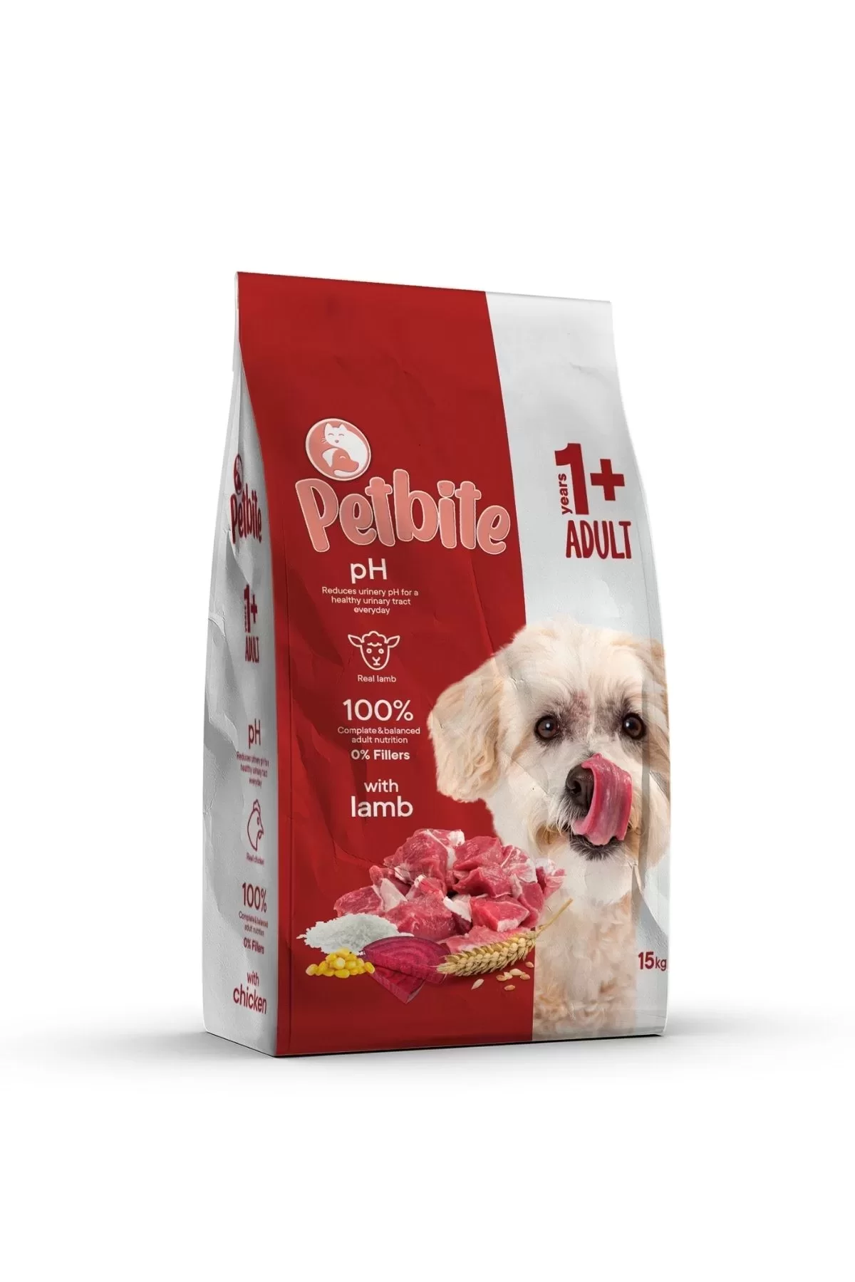 Petbite Yetişkin Kuzulu Köpek Maması 3 Kg