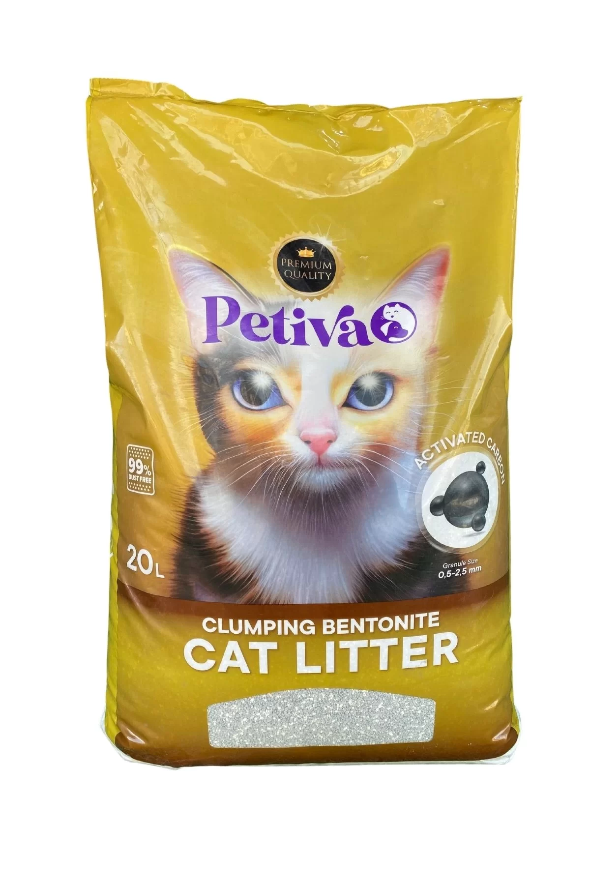 Petiva Aktif Karbon Kedi Kumu 20 L