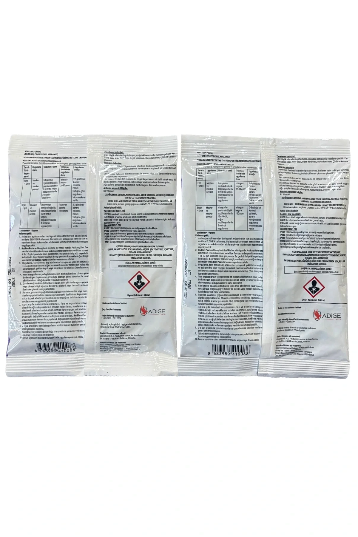 Rodilan Pasta Şeklinde Fare Zehiri 100 gr (2 Adet)