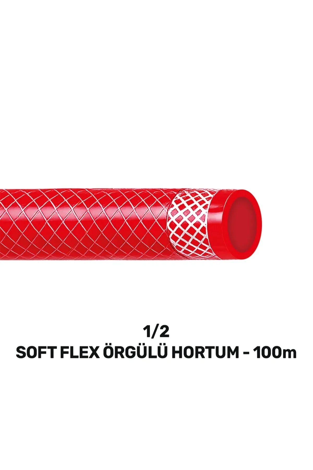 Sgs 1/2 Softlex Örgülü Hortum 100 MT