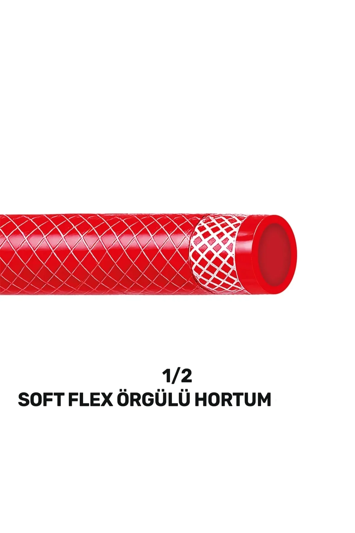 Sgs 1/2 Softlex Örgülü Hortum 20 MT