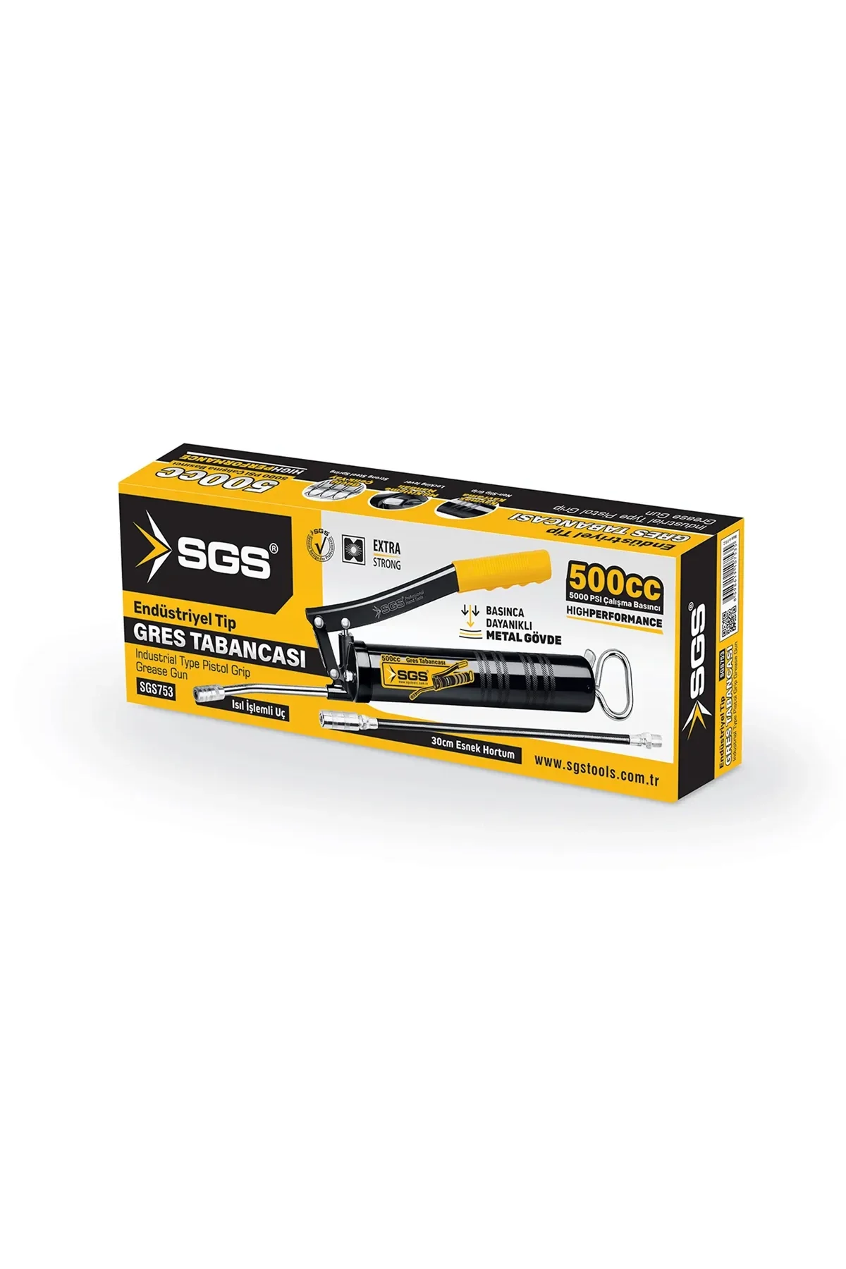 Sgs Endüstriyel Gres Pompası (500CC)