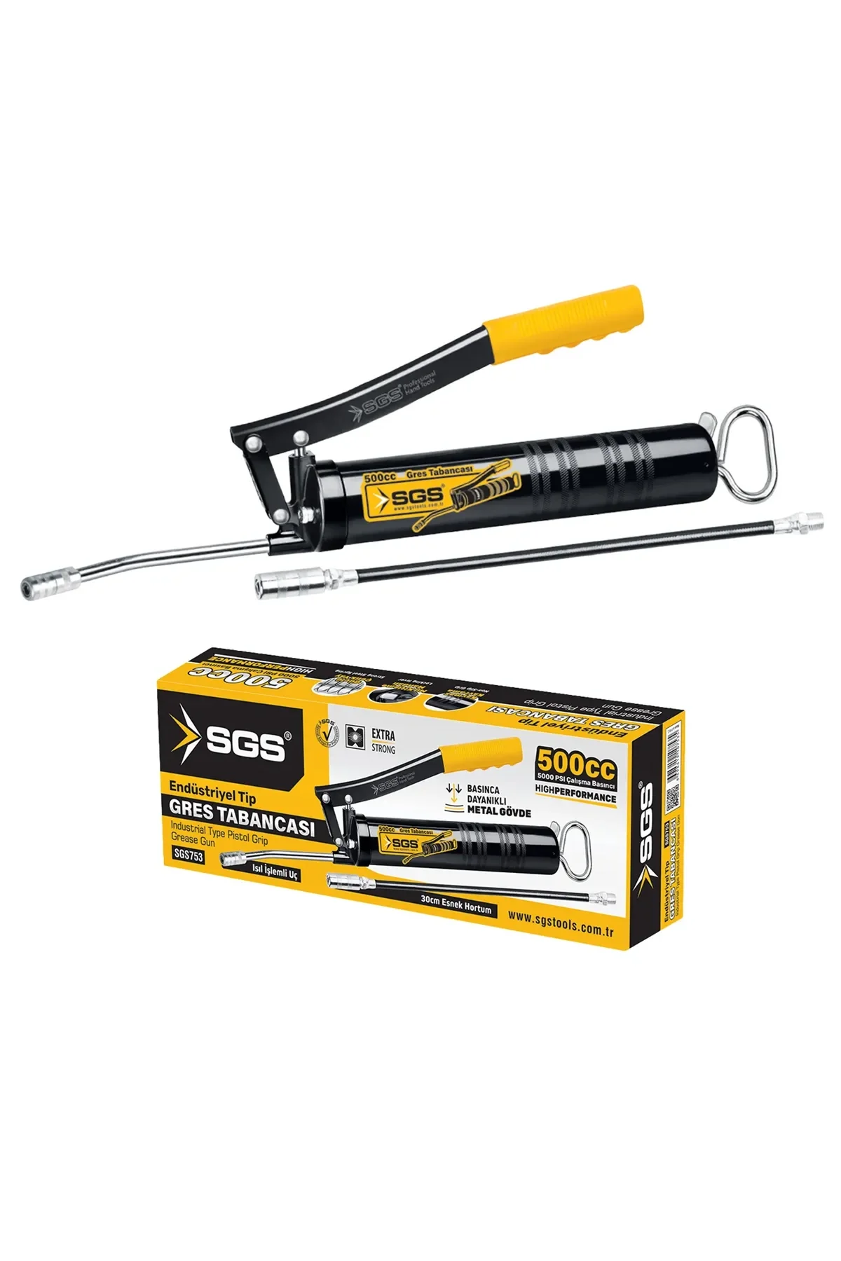 Sgs Endüstriyel Gres Pompası (500CC)