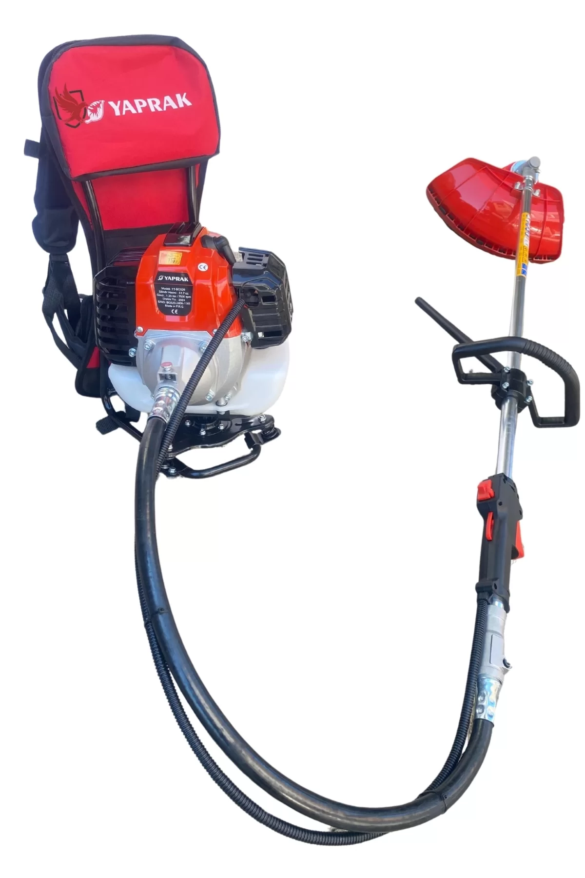 Yaprak TT-BG520 Benzin Motorlu Sırt Tırpan 1.8 Hp