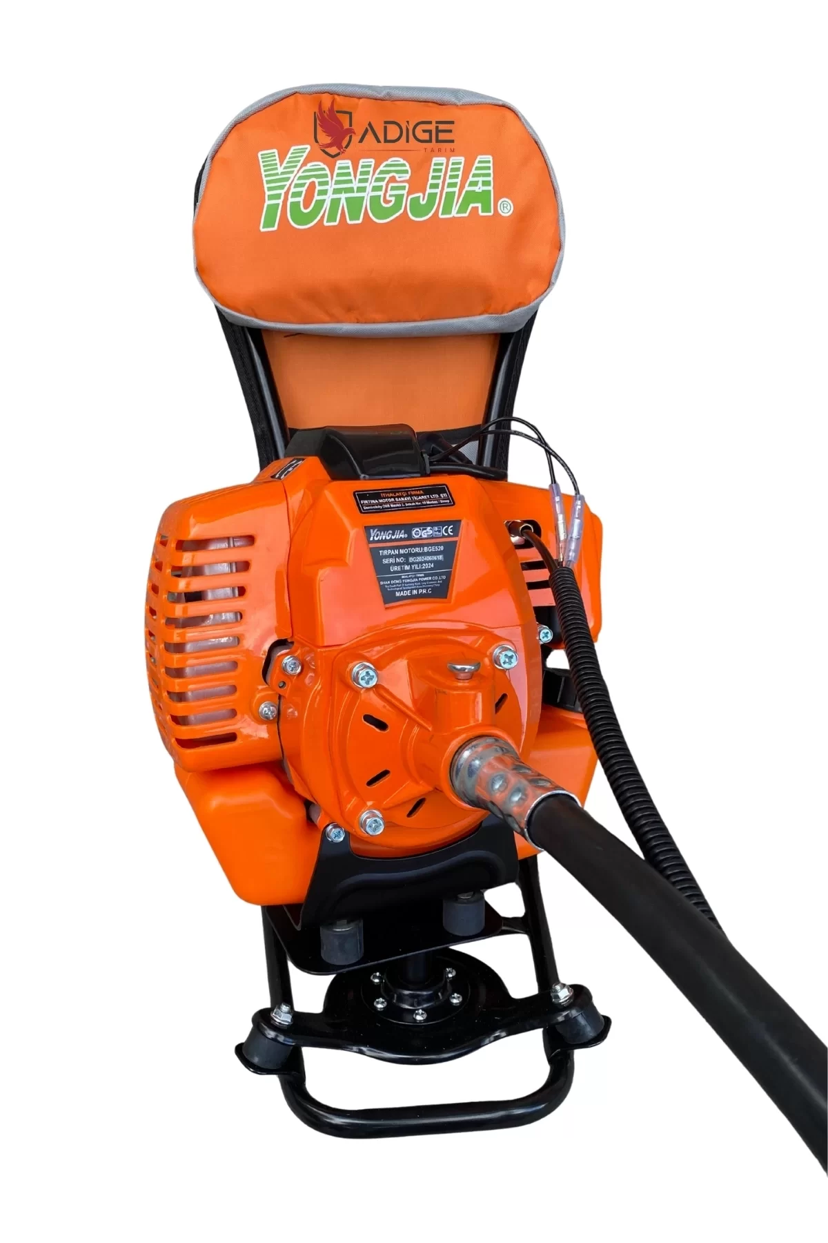 Yongjia Benzin Motorlu Sırt Tırpanı 2.7 Hp