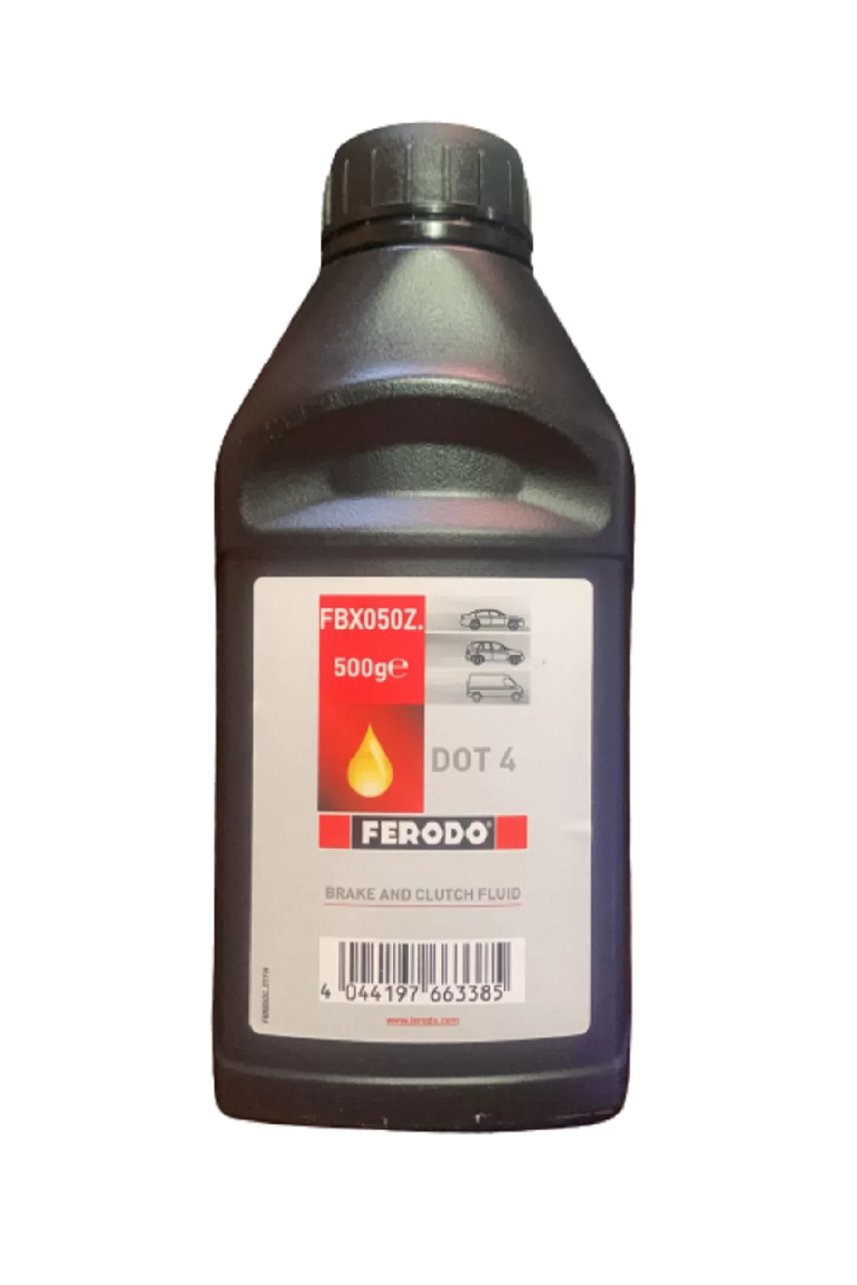 Ferodo FBx050Z. Fren Hidrolik Yağı DOT 4 500 G