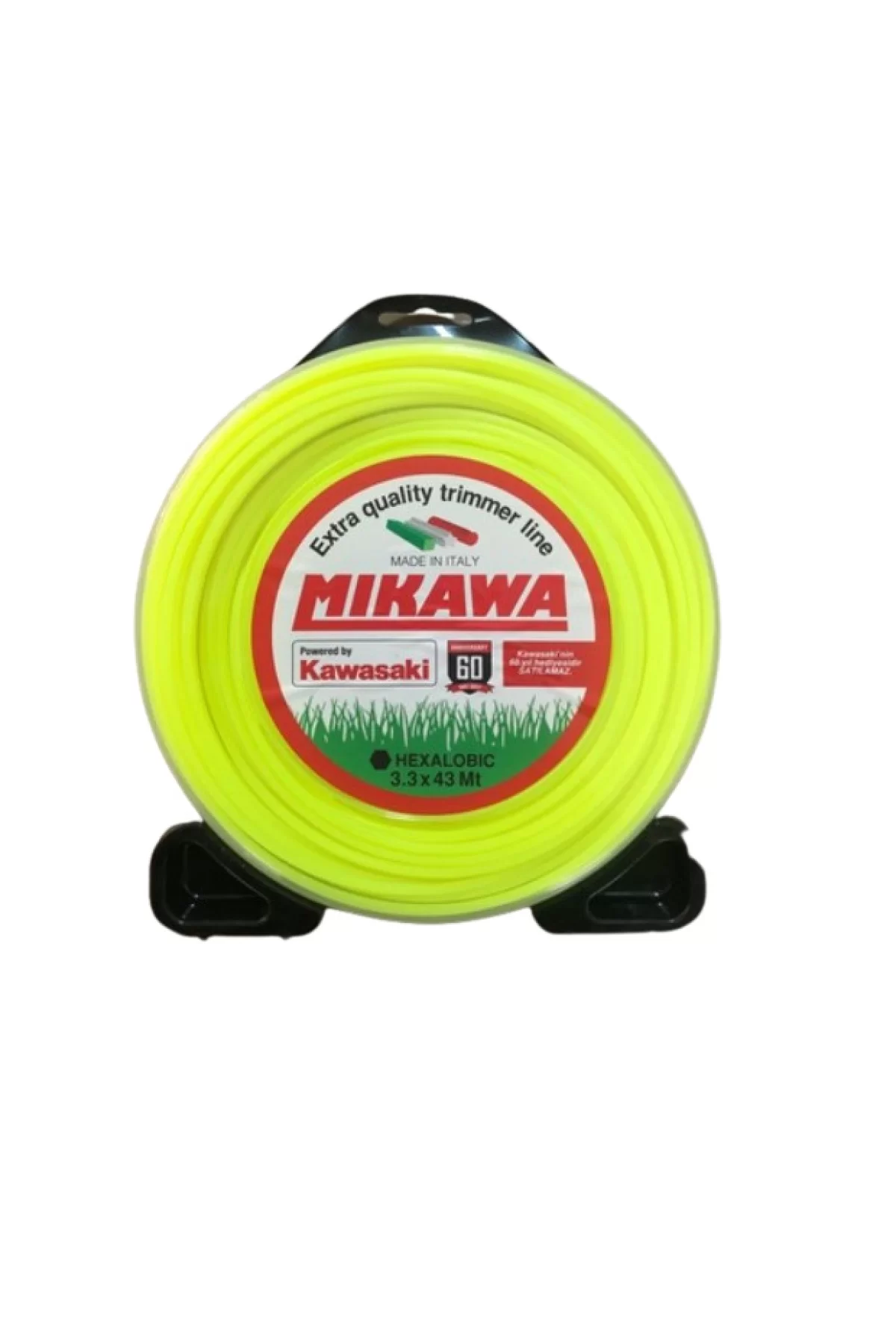 Kawasaki Mikawa Misina 3.3mm 43metre Sarı 6 Köşe Misina Yeşil