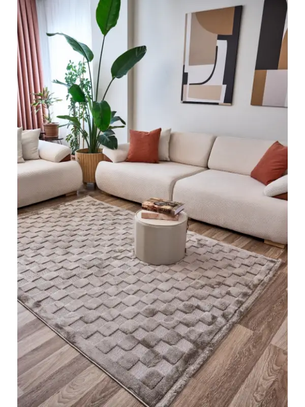 Apex Orion 4212 Bej Makine Halısı