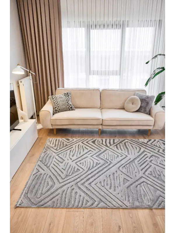 Apex Orion 4223 Gri Makine Halısı