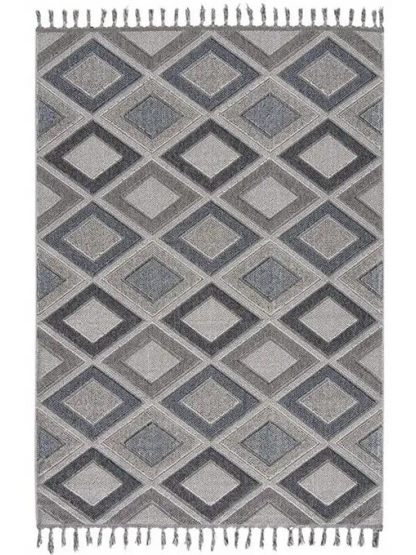 Dekorenti Halı Bukle 1402 Gri