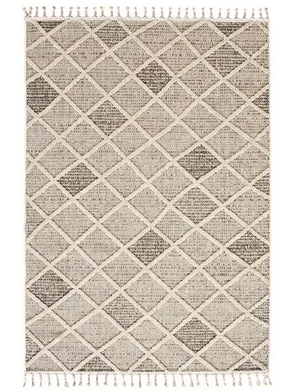 Dekorenti Halı Bukle 1411 Krem