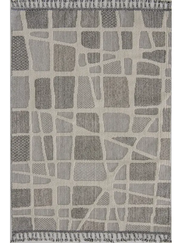 Dekorenti Halı Bukle 1414 Gri