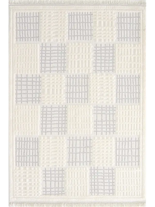 Dekorenti Halı Polo 7807 Krem