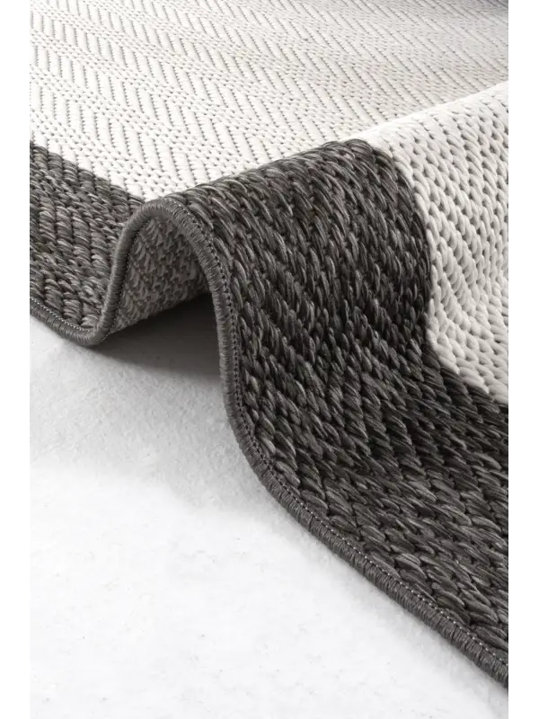 Dekorenti Halı Sisal Lora 3203 Antrasit