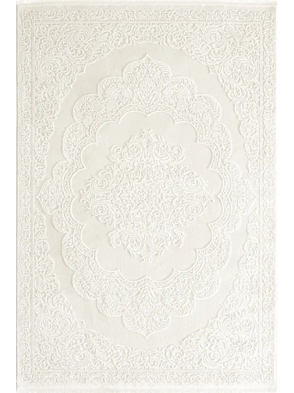 Enti Halı Akik 8601 Beyaz