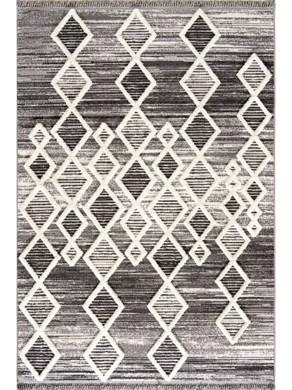 Dekorenti Halı Step 2206 Gri