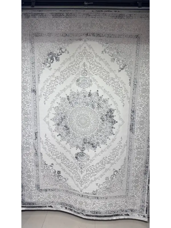 Kashe İklim Halı 27355 Gri 160x230