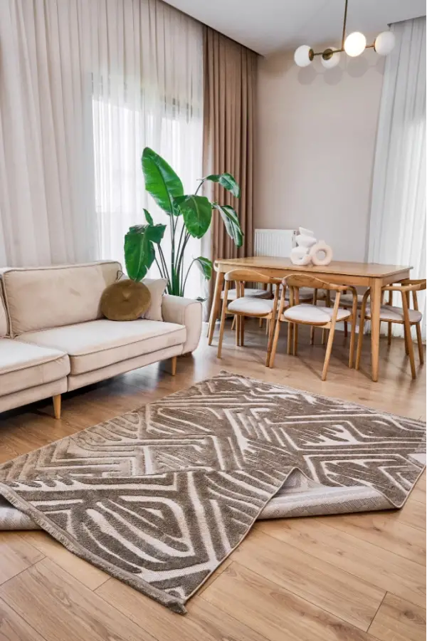 Apex Orion 4222 Bej Makine Halısı