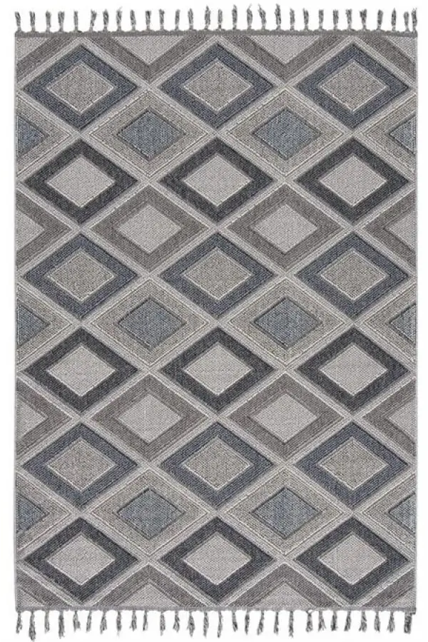 Dekorenti Halı Bukle 1402 Gri