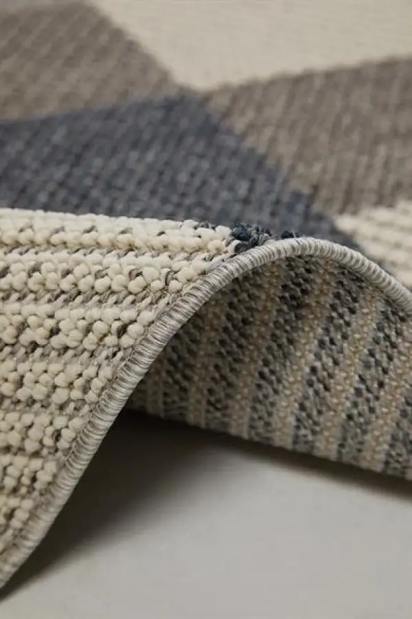 Dekorenti Halı Bukle 1403 Gri Mavi