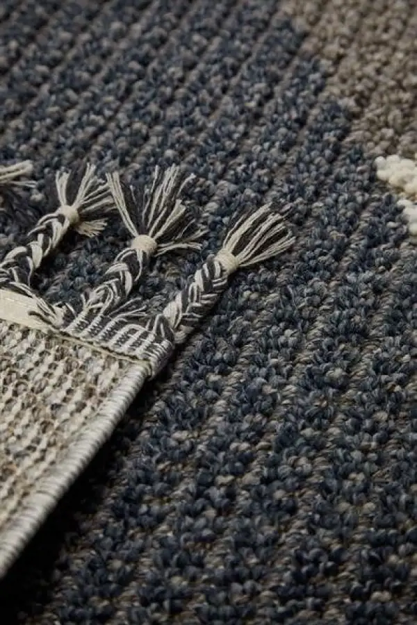 Dekorenti Halı Bukle 1403 Gri Mavi