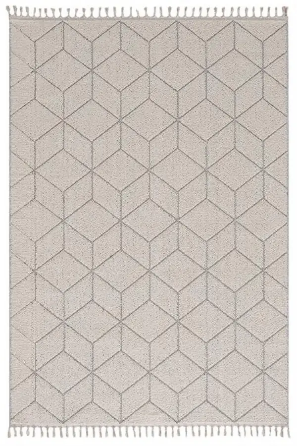 Dekorenti Halı Bukle 1407 Beyaz